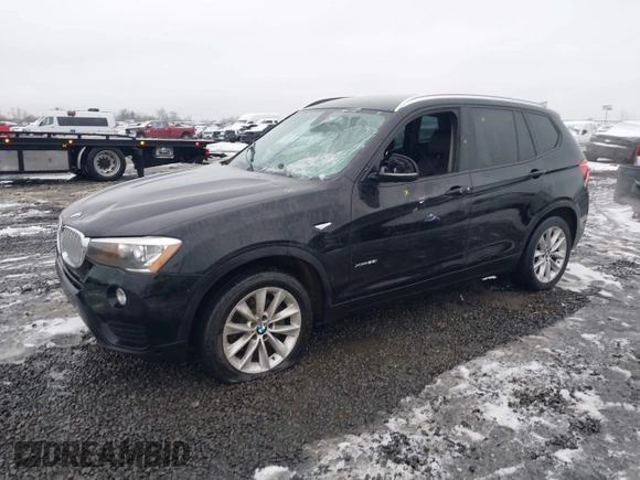 2015 BMW X3 xDrive28i with VIN 5UXWX9C59F0D48276, listed as a IAAI auction lot 41573586 with 113,122 mi miles and . Bid and sale history available at DreamBid. Image 2.