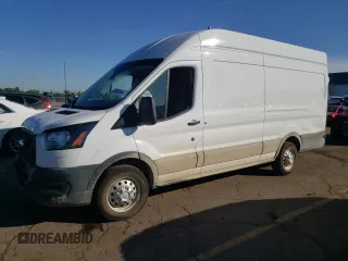 2024 Ford Transit Cargo with VIN 1FTBW3U8XRKA50365, listed as a Copart auction lot 69806664 with 7,292 mi miles and Salvage Title. Bid and sale history available at DreamBid. Image 1.