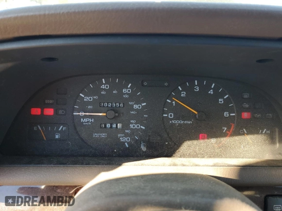 1997 Nissan Altima XE with VIN 1N4BU31DXVC166151, listed as a Copart auction lot 76300214 with 202,356 mi miles and Clean Title. Bid and sale history available at carsss.com. Image 9.