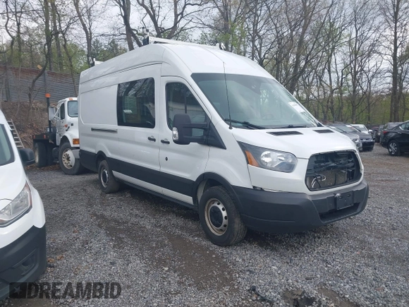 2019 Ford Transit with VIN 1FTBW3XG2KKA66858, listed as a IAAI auction lot 41969887 with 140,304 mi miles and . Bid and sale history available at DreamBid. Image 1.
