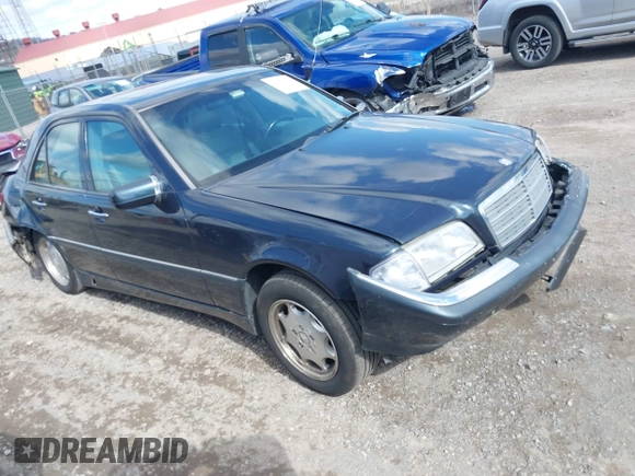 1998 Mercedes-Benz C 230/260/280/320 with VIN WDBHA23G2WA646839, listed as a IAAI auction lot 41983171 with 176,887 mi miles and . Bid and sale history available at carsss.com. Image 1.