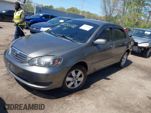 2007 Toyota Corolla CE with VIN 2T1BR32E27C776476, listed as a IAAI auction lot 42050288 with 185,076 mi miles and . Bid and sale history available at DreamBid. Image 2.