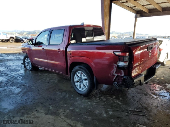 2022 Nissan Frontier SV with VIN 1N6ED1EJ7NN626279, listed as a Copart auction lot 44414945 with 44,233 mi miles and Salvage Title. Bid and sale history available at carsss.com. Image 2.