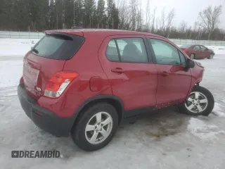 2015 Chevrolet Trax LS with VIN KL7CJPSB3FB248464, listed as a Copart auction lot 54490715 with 126,059 mi miles and Non Repairable. Bid and sale history available at carsss.com. Image 3.
