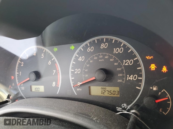 2009 Toyota Corolla with VIN JTDBL40E099045872, listed as a Copart auction lot 41817565 with 127,503 mi miles and Salvage Title. Bid and sale history available at carsss.com. Image 9.