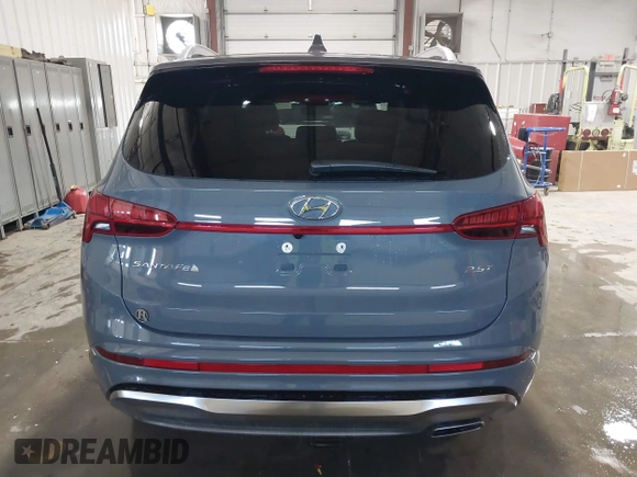 2023 Hyundai Santa Fe Calligraphy with VIN 5NMS54AL0PH628919, listed as a IAAI auction lot 41690223 with 9,931 mi miles. Bid and sale history available at carsss.com. Image 15.