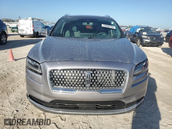 2021 Lincoln Nautilus Reserve z VIN 2LMPJ6K9XMBL01261, wystawiony jako Copart lot #74930194 z przebiegiem 33 189 mil mil oraz Nie do naprawy • Non repairable. Historia ofert i sprzedaży dostępna na DreamBid. Obrazek 5.