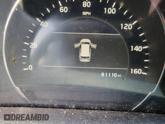 2019 Kia Sorento EX with VIN 5XYPHDA53KG604681, listed as a IAAI auction lot 42208681 with 81,110 mi miles and . Bid and sale history available at carsss.com. Image 7.