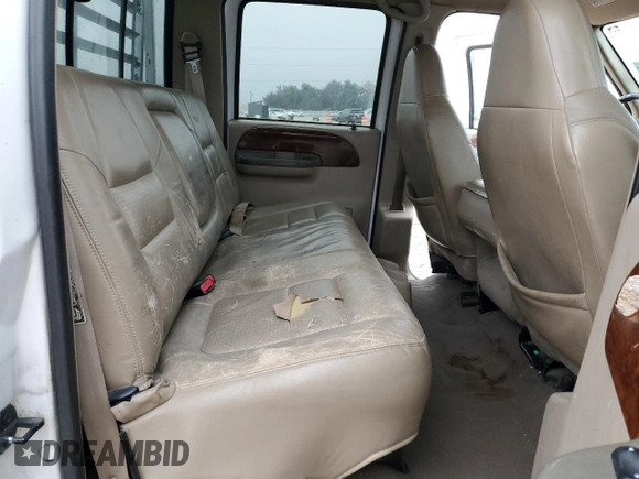 2001 Ford Super Duty F-250 XL with VIN 3FTNW20F21MA57111, listed as a Copart auction lot 42433985 with 472,887 mi miles and Salvage Title. Bid and sale history available at carsss.com. Image 10.