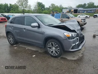 2017 Mitsubishi Outlander ES with VIN JA4AP3AU4HZ017002, listed as a Copart auction lot 59027755 with 55,875 mi miles and Salvage title. Bid and sale history available at DreamBid. Image 4.