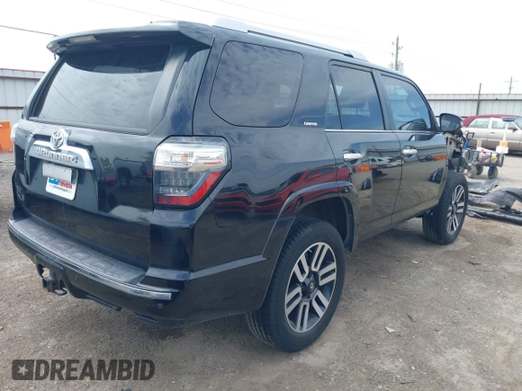 2016 Toyota 4Runner Limited with VIN JTEBU5JR8G5386084, listed as a IAAI auction lot 42017386 with 86,272 mi miles and . Bid and sale history available at DreamBid. Image 4.