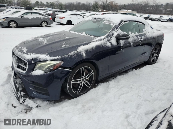 2019 Mercedes-Benz E-Class E 450 with VIN WDD1K6JB6KF115340, listed as a Copart auction lot 84099924 with 47,423 mi miles and Salvage Title. Bid and sale history available at carsss.com. Image 1.