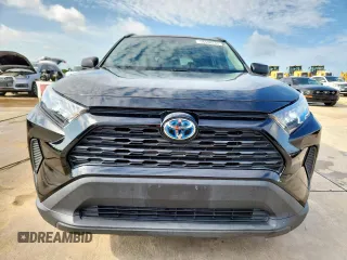 2021 Toyota RAV4 Hybrid LE with VIN 4T3LWRFV5MU049053, listed as a Copart auction lot 58598245 with 55,179 mi miles and Salvage title. Bid and sale history available at DreamBid. Image 5.