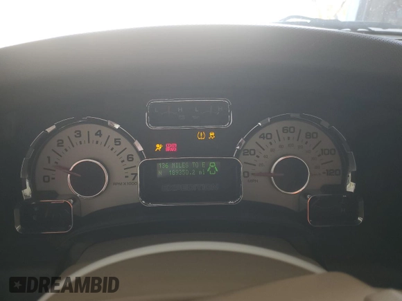 2012 Ford Expedition Max King Ranch with VIN 1FMJK1H53CEF05151, listed as a Copart auction lot 49463785 with 189,350 mi miles and Salvage title. Bid and sale history available at DreamBid. Image 9.