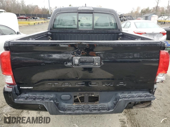 2016 Toyota Tacoma SR5 with VIN 5TFAX5GN2GX057719, listed as a Copart auction lot 83400384 with 71,676 mi miles and Salvage Title. Bid and sale history available at DreamBid. Image 6.