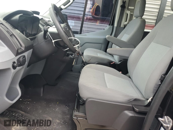 2019 Ford Transit Passenger XL with VIN 1FBVU4XM1KKA23695, listed as a Copart auction lot 80881484 with 52,209 mi miles and Salvage Title. Bid and sale history available at DreamBid. Image 7.