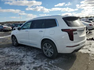 2022 Cadillac XT6 Premium Luxury with VIN 1GYKPCRS4NZ128684, listed as a Copart auction lot 87806525 with 23,571 mi miles and Salvage Title. Bid and sale history available at carsss.com. Image 2.