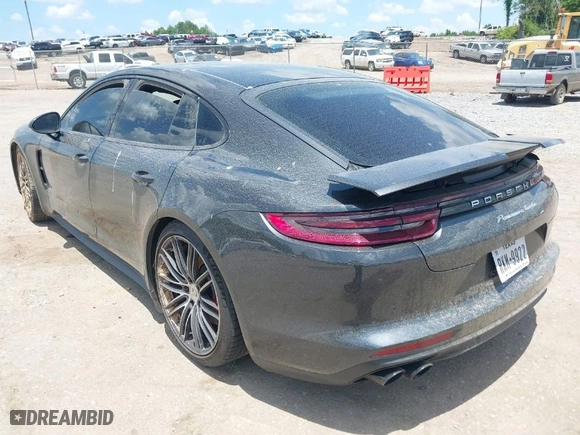 2017 Porsche Panamera Turbo with VIN WP0AF2A75HL152702, listed as a IAAI auction lot 39705001 with 1 mi miles. Bid and sale history available at carsss.com. Image 3.