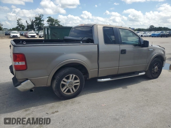 2005 Ford F-150 XLT with VIN 1FTRX12585FA42177, listed as a Copart auction lot 64841645 with 153,779 mi miles and Salvage title. Bid and sale history available at DreamBid. Image 3.