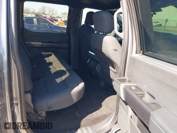 2021 Ford F-150 XL with VIN 1FTFW1E57MFB45980, listed as a IAAI auction lot 41775857 with 103,963 mi miles. Bid and sale history available at carsss.com. Image 8.