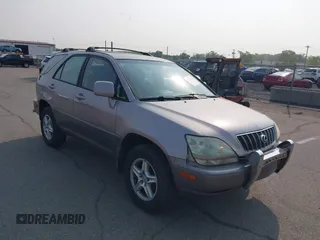 2001 Lexus RX 300 z VIN JTJHF10U910167787, wystawiony jako IAAI lot #42447267 z przebiegiem 165 671 mil mil oraz . Historia ofert i sprzedaży dostępna na DreamBid. Obrazek 1.