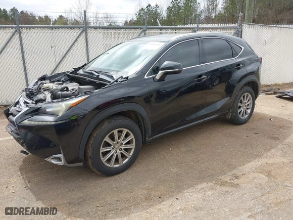 2016 Lexus NX 200t with VIN JTJBARBZ7G2092211, listed as a IAAI auction lot 41824151 with 125,076 mi miles. Bid and sale history available at carsss.com. Image 19.