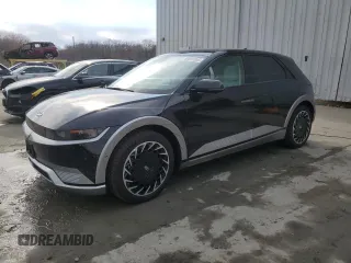 2024 Hyundai Ioniq 5 Limited z VIN KM8KRDDFXRU285456, wystawiony jako Copart lot #49691555 z przebiegiem 6 916 mil mil oraz Szkoda całkowita • Salvage title. Historia ofert i sprzedaży dostępna na DreamBid. Obrazek 1.