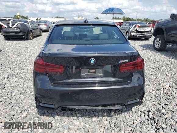 2016 BMW M3 with VIN WBS8M9C50G5D31446, listed as a Copart auction lot 61008545 with 93,040 mi miles and Salvage title. Bid and sale history available at DreamBid. Image 6.