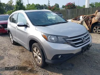 2013 Honda CR-V EX-L with VIN 2HKRM4H74DH628155, listed as a IAAI auction lot 42881796 with 208,334 mi miles and . Bid and sale history available at DreamBid. Image 1.
