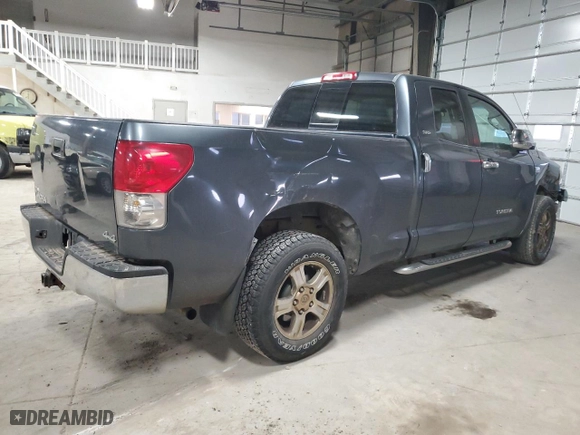 2007 Toyota Tundra SR5 with VIN 5TFBT54187X002628, listed as a Copart auction lot 50198305 with 219,028 mi miles and Salvage Title. Bid and sale history available at carsss.com. Image 3.