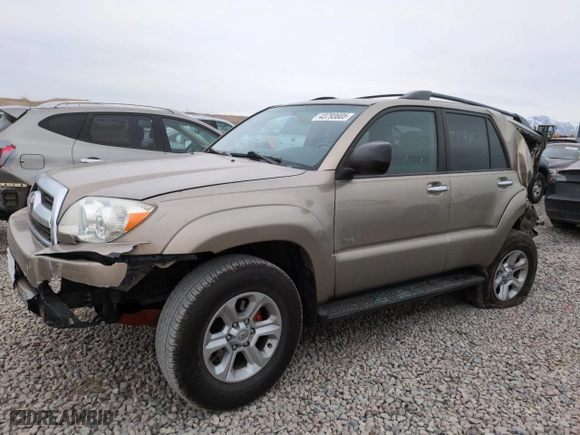 2006 Toyota 4Runner SR5 with VIN JTEZU14R760082923, listed as a Copart auction lot 43793605 with 238,332 mi miles and Salvage Title. Bid and sale history available at carsss.com. Image 1.