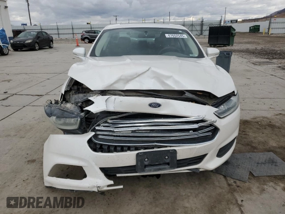 2015 Ford Fusion SE with VIN 3FA6P0H70FR127840, listed as a Copart auction lot 47652545 with 128,081 mi miles and Salvage Title. Bid and sale history available at DreamBid. Image 5.