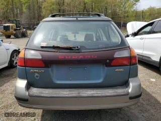 2001 Subaru Legacy Wagon Outback w/RL Equip with VIN 4S3BH675717664651, listed as a Copart auction lot 53679995 with 272,048 mi miles and Salvage Title. Bid and sale history available at carsss.com. Image 6.