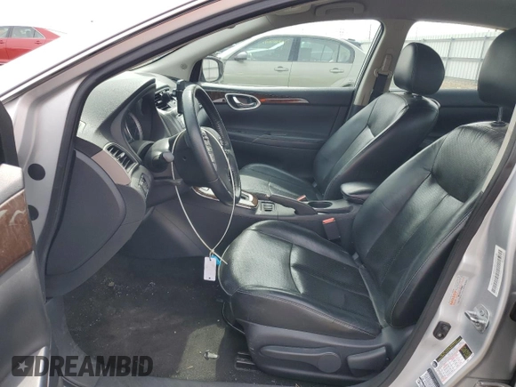 2015 Nissan Sentra SL with VIN 3N1AB7AP6FY220750, listed as a Copart auction lot 51371865 with 104,821 mi miles and Salvage Title. Bid and sale history available at DreamBid. Image 7.