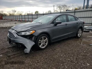 2018 Ford Fusion SE z VIN 3FA6P0HD0JR238936, wystawiony jako Copart lot #53968805 z przebiegiem 106 207 mil mil oraz Szkoda całkowita • Salvage title. Historia ofert i sprzedaży dostępna na DreamBid. Obrazek 1.