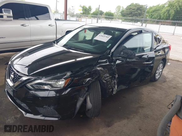 2019 Nissan Sentra SV with VIN 3N1AB7AP7KY287416, listed as a IAAI auction lot 42065704 with 81,399 mi miles and . Bid and sale history available at DreamBid. Image 17.