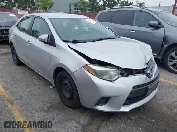 2015 Toyota Corolla L with VIN 5YFBURHE6FP259379, listed as a IAAI auction lot 42153082 with 185,294 mi miles and . Bid and sale history available at DreamBid. Image 1.