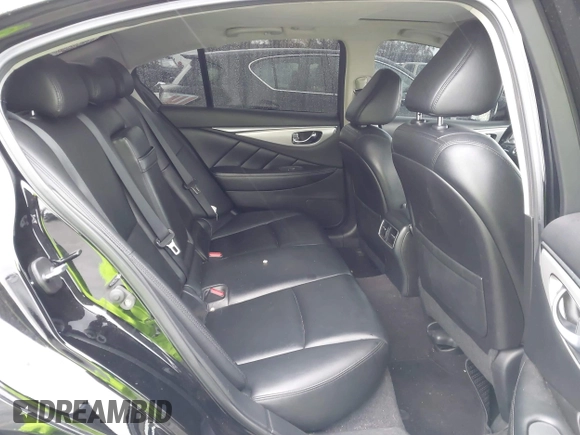 2021 Infiniti Q50 3.0t LUXE with VIN JN1EV7BP7MM705096, listed as a IAAI auction lot 41755035 with 92,476 mi miles. Bid and sale history available at carsss.com. Image 8.
