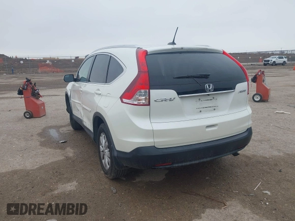 2014 Honda CR-V EX-L with VIN 5J6RM4H77EL113626, listed as a IAAI auction lot 41702024 with 135,885 mi miles. Bid and sale history available at carsss.com. Image 3.