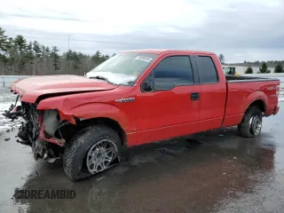 2012 Ford F-150 XL with VIN 1FTEX1EM0CKE13970, listed as a Copart auction lot 83695934 with 127,122 mi miles and Salvage Title. Bid and sale history available at carsss.com. Image 1.