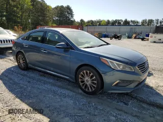 2015 Hyundai Sonata Sport with VIN 5NPE34AF0FH111974, listed as a Copart auction lot 52494565 with 153,108 mi miles and Clean Title. Bid and sale history available at carsss.com. Image 4.