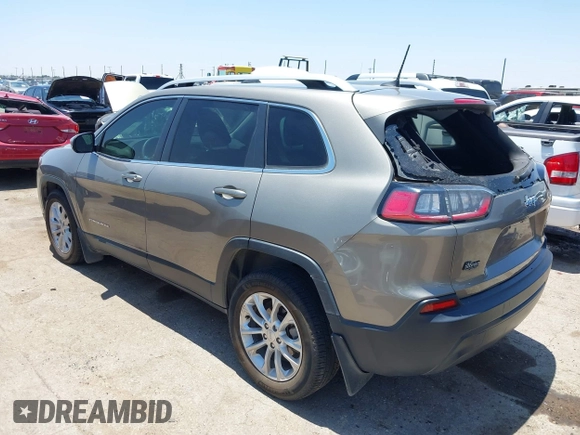 2019 Jeep Cherokee Latitude with VIN 1C4PJLCB7KD365667, listed as a IAAI auction lot 42504207 with 68,106 mi miles and . Bid and sale history available at DreamBid. Image 3.