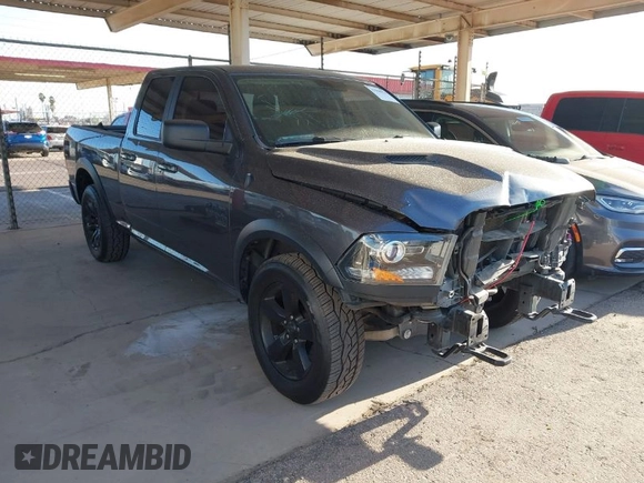 2019 Ram 1500 Classic Warlock with VIN 1C6RR6GG4KS669681, listed as a IAAI auction lot 41990933 with 62,243 mi miles. Bid and sale history available at carsss.com. Image 1.