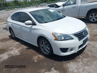2014 Nissan Sentra SV with VIN 3N1AB7AP6EY298346, listed as a IAAI auction lot 42785873 with 90,021 mi miles and . Bid and sale history available at DreamBid. Image 1.