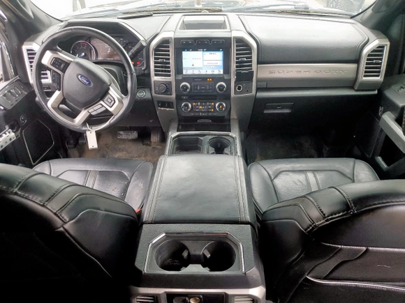 2017 Ford Super Duty F-250 SRW Lariat with VIN 1FT7W2BTXHED40884, listed as a Copart auction lot 51273165 with 159,899 mi miles and Salvage Title. Bid and sale history available at carsss.com. Image 8.