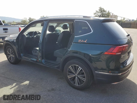 2018 Volkswagen Tiguan SEL with VIN 3VV3B7AX8JM051483, listed as a Copart auction lot 50076645 with 156,356 mi miles and Salvage Title. Bid and sale history available at DreamBid. Image 2.