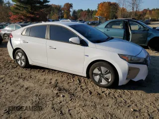 2017 Hyundai Ioniq Blue with VIN KMHC65LC2HU048114, listed as a Copart auction lot 77302014 with 292,084 mi miles and Salvage Title. Bid and sale history available at DreamBid. Image 4.