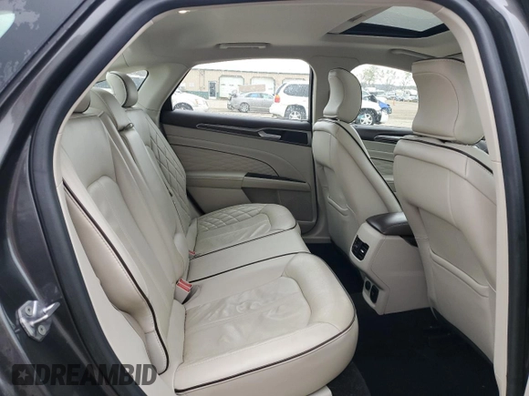 2017 Ford Fusion Titanium with VIN 3FA6P0K92HR290860, listed as a Copart auction lot 52030785 with 100,349 mi miles and Salvage Title. Bid and sale history available at carsss.com. Image 10.