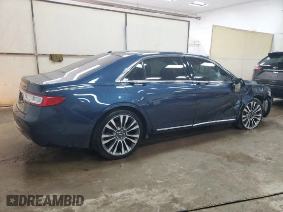 2017 Lincoln Continental Reserve with VIN 1LN6L9NP9H5636647, listed as a Copart auction lot 73366374 with 64,315 mi miles and Clean Title. Bid and sale history available at carsss.com. Image 3.