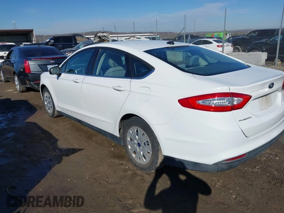 2014 Ford Fusion S with VIN 1FA6P0G79E5382165, listed as a IAAI auction lot 41593124 with 90,212 mi miles and . Bid and sale history available at DreamBid. Image 3.